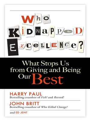 cover image of Who Kidnapped Excellence?